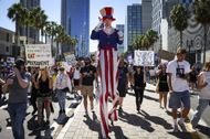 No Kings protest in San Diego - Source: Getty